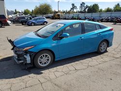 Salvage cars for sale at Woodburn, OR auction: 2018 Toyota Prius Prime