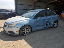 Salvage cars for sale at Houston, TX auction: 2012 Chevrolet Cruze LT