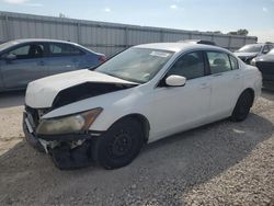 Salvage cars for sale at Kansas City, KS auction: 2011 Honda Accord LX