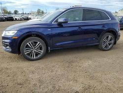 Salvage cars for sale from Copart Rocky View County, AB: 2018 Audi Q5 Technik S-Line