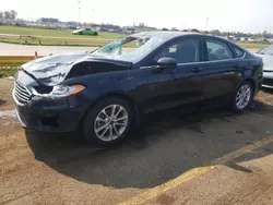 Salvage cars for sale at Woodhaven, MI auction: 2020 Ford Fusion SE