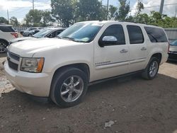 Salvage cars for sale at Riverview, FL auction: 2008 Chevrolet Suburban C1500  LS