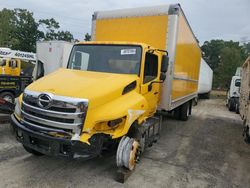 Salvage trucks for sale at Glassboro, NJ auction: 2020 Hino 258 268