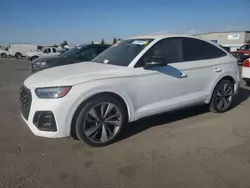 Salvage cars for sale at Bakersfield, CA auction: 2024 Audi SQ5 Sportback Prestige