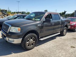 Ford salvage cars for sale: 2005 Ford F150 Supercrew