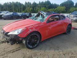 Salvage cars for sale at Hampton, VA auction: 2010 Hyundai Genesis Coupe 3.8L