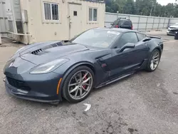 Chevrolet Corvette salvage cars for sale: 2019 Chevrolet Corvette Grand Sport 2LT