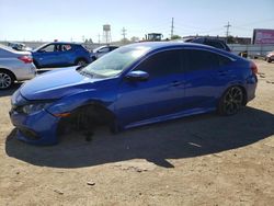 Salvage cars for sale at Chicago Heights, IL auction: 2021 Honda Civic Sport