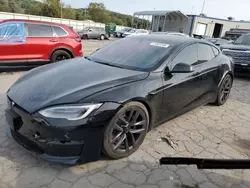 Salvage cars for sale at Lebanon, TN auction: 2021 Tesla Model S