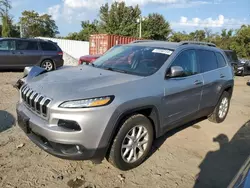 Salvage cars for sale at Baltimore, MD auction: 2016 Jeep Cherokee Latitude