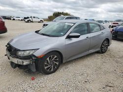 Salvage cars for sale at Taylor, TX auction: 2016 Honda Civic EX