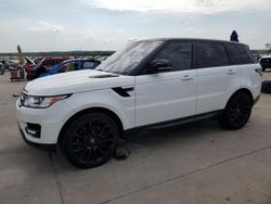 Land Rover salvage cars for sale: 2017 Land Rover Range Rover Sport SC