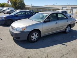 Salvage cars for sale at Martinez, CA auction: 2003 Toyota Camry LE