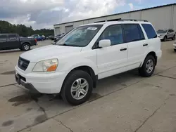 Salvage cars for sale at Gaston, SC auction: 2003 Honda Pilot EXL