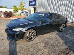 Salvage cars for sale at Mcfarland, WI auction: 2018 Honda Civic SI