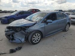 Salvage cars for sale at San Antonio, TX auction: 2020 Toyota Corolla LE