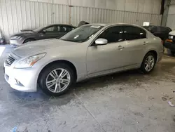 Salvage cars for sale at Franklin, WI auction: 2012 Infiniti G37