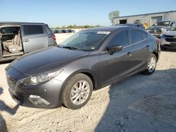 Salvage cars for sale at Kansas City, KS auction: 2015 Mazda 3 Touring