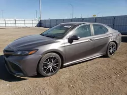 Salvage cars for sale at Greenwood, NE auction: 2021 Toyota Camry SE