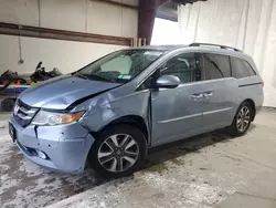 2014 Honda Odyssey Touring en venta en Leroy, NY