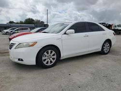 Salvage cars for sale at Tifton, GA auction: 2007 Toyota Camry Hybrid