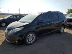 Salvage cars for sale at Greenwood, NE auction: 2017 Toyota Sienna XLE