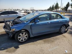 Salvage cars for sale at Rancho Cucamonga, CA auction: 2011 Honda Civic LX