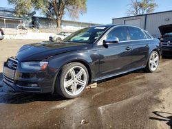 Salvage cars for sale from Copart Albuquerque, NM: 2013 Audi S4 Premium Plus