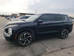 Salvage cars for sale at Grand Prairie, TX auction: 2022 Mitsubishi Outlander SE