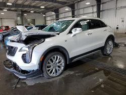 Salvage cars for sale at Ham Lake, MN auction: 2019 Cadillac XT4 Premium Luxury