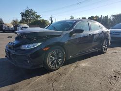 Salvage cars for sale at auction: 2019 Honda Civic EX