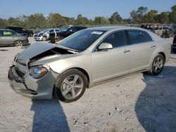 Chevrolet salvage cars for sale: 2012 Chevrolet Malibu 1LT