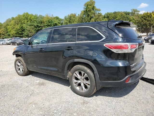 2015 Toyota Highlander LE