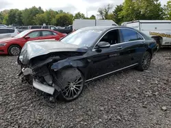 Mercedes-Benz salvage cars for sale: 2017 Mercedes-Benz S 550 4matic