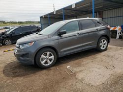 Salvage cars for sale at Colorado Springs, CO auction: 2016 Ford Edge SE