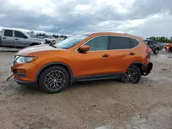 Salvage cars for sale at Houston, TX auction: 2017 Nissan Rogue SV