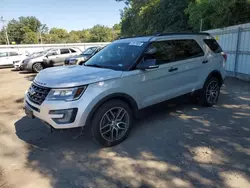 Salvage cars for sale at Shreveport, LA auction: 2017 Ford Explorer Sport