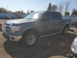 Salvage trucks for sale at Bowmanville, ON auction: 2013 Ford F150 Supercrew