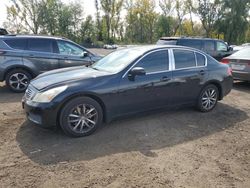 Salvage cars for sale at New Britain, CT auction: 2007 Infiniti G35