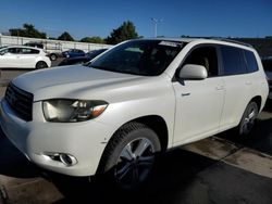 Toyota salvage cars for sale: 2008 Toyota Highlander Sport