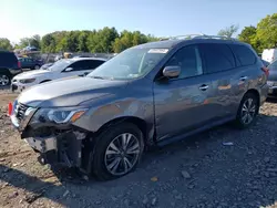 Vehiculos salvage en venta de Copart Chalfont, PA: 2017 Nissan Pathfinder S