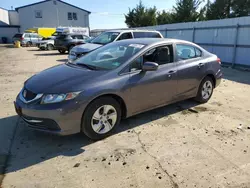 Salvage cars for sale at Windsor, NJ auction: 2014 Honda Civic LX