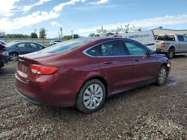 2016 Chrysler 200 LX