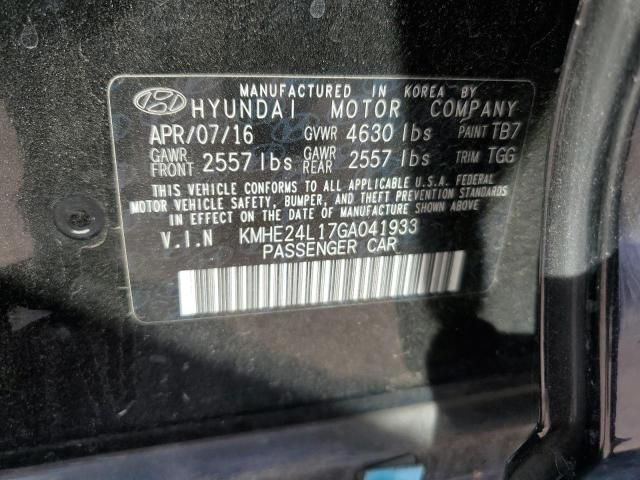 2016 Hyundai Sonata Hybrid