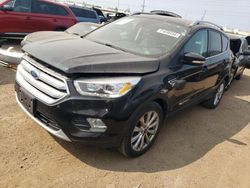 Salvage cars for sale from Copart Elgin, IL: 2018 Ford Escape Titanium