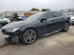 Acura salvage cars for sale: 2019 Acura TLX Technology