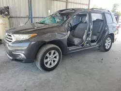 Salvage cars for sale at Cartersville, GA auction: 2013 Toyota Highlander Base