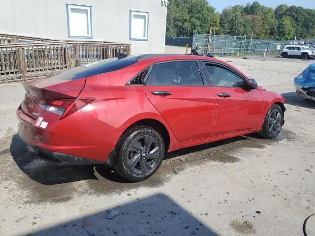 2022 Hyundai Elantra Blue