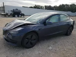 Salvage cars for sale at New Braunfels, TX auction: 2021 Tesla Model 3