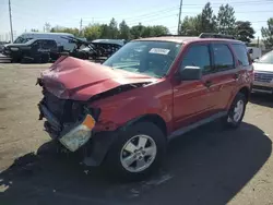 Salvage cars for sale at Denver, CO auction: 2012 Ford Escape XLT